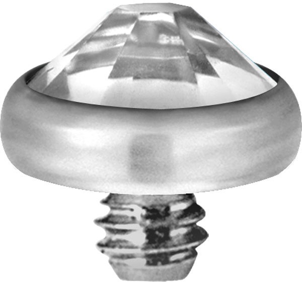 TITANIUM INTERNAL ATTACHMENT (JEWELLED DISC)