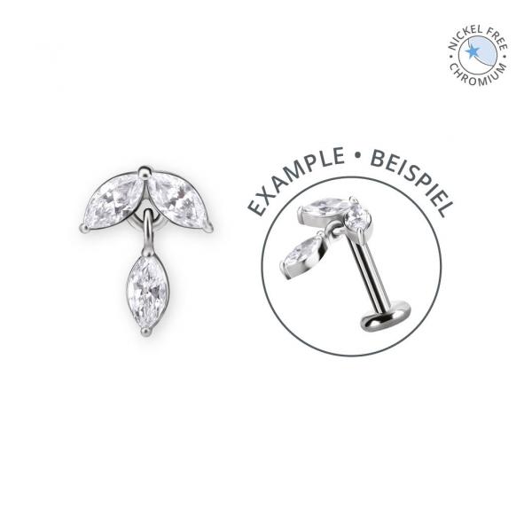 CoCr NF INTERNAL MICRO ATTACHMENT SET W. PREMIUM ZIRCONIA