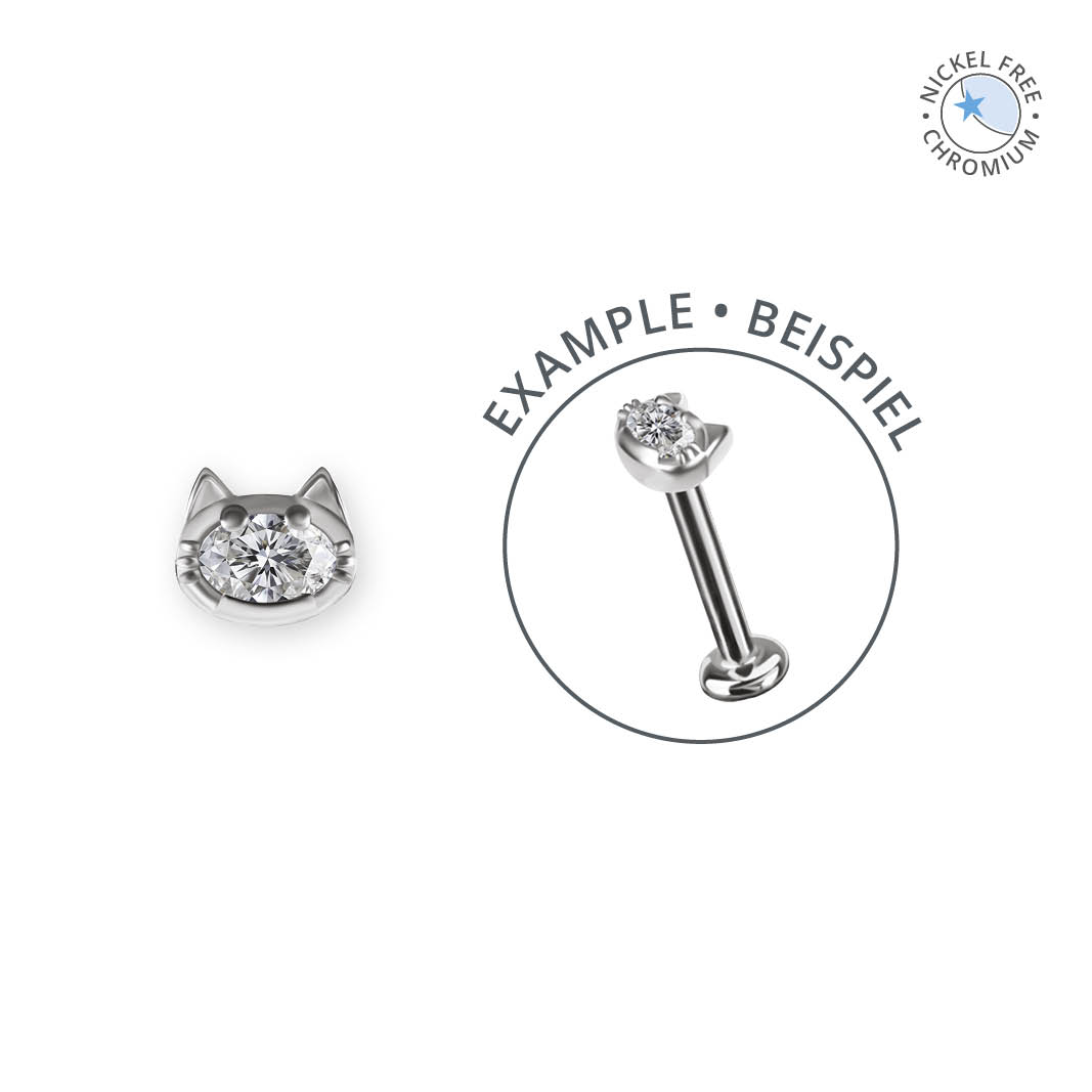 CoCr NF THREADLESS CAT ATTACHMENT SET W. PREMIUM ZIRCONIA