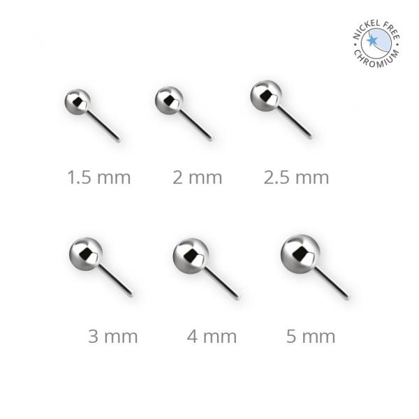 CoCR NF PVD TITANIUM THREADLESS BALL ATTACHMENT